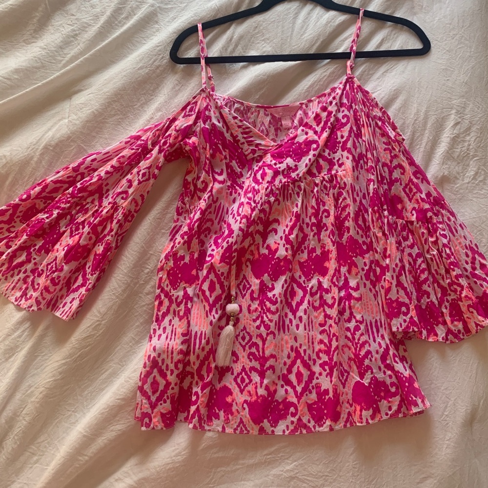 Lilly Pulitzer Sunny Shoulder Top